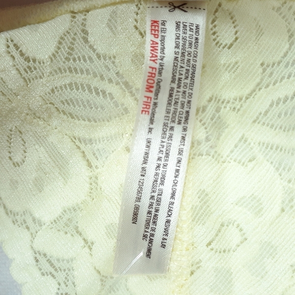 Free People Galloon M Lace Bralette Racerback 758 - Picture 5 of 7